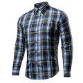 High Quality Fashion Small Cotton Fresh Plaid Shirt Long Sleeves Plaid Shirt For Men